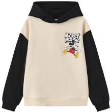 (11-12 Years, Pink/Black) Disney Childrens/Kids Mickey Mouse Hoodie