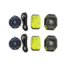2X X111 Phone Magnetic Semiconductor Coolng Fan Radiator with 7 Gears Adjustable Game Cooler for IOS Android Universal