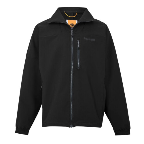 Timberland (L, Black) Timberland Mens Durable Water Repellent Regular Soft Shell Jacket