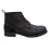 (10 UK, Black) Firetrap Mens Focus Leather Block Heel Boots 1