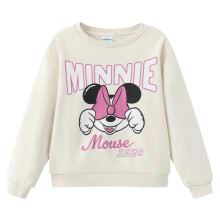 (13 Years, Cream/Pink) Disney Childrens/Kids 1928 Minnie Mouse Sweatshirt