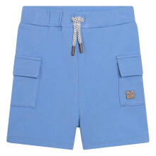 (9 months, Blue) Carrement Beau Boys Jersey Relaxed Fit Cargo Shorts