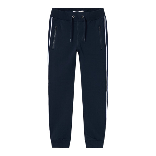 (11 Years, Blue) Name It Childrens/Kids Side Stripe Regular Sweatpants