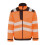 Dunlop (S, Orange) Dunlop Mens Polyester Blend High-Vis Safety Work Jacket 1
