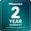 Hisense Hisense Hi4 Integrated Dishwasher - Quick Wash Silver control panel HV642E90UK 11