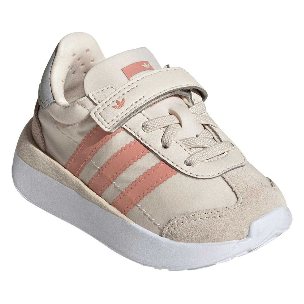 Adidas (5.5 Uk Child, Wonder White) Childrens/Kids Country Xlg Leather Platform Trainers