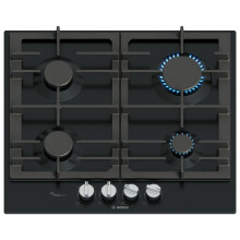 Bosch Series 6 60cm 4 Burner Gas Hob - Black PCP6A6I90