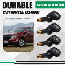 4 St 13540601 13598772 315MHz TPMS Däcktryckssensor för ATS CTS för Equinox Silverado för Sierra