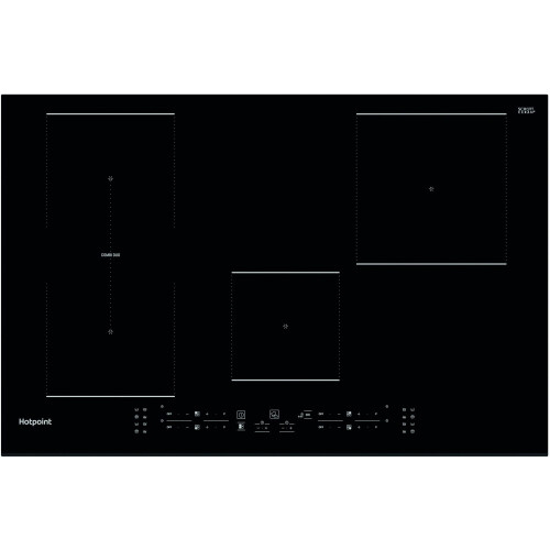 Hotpoint Hotpoint 77cm 4 Zone Induction Hob with CombiDuo TB3977BBF