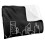 Friends (152cm x 127cm, Black) Friends Light Blueline Soft Touch Blanket 3