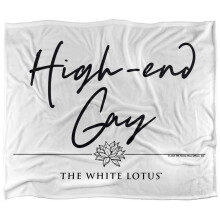 (152cm x 127cm, Multicoloured) The White Lotus High-End Gay Soft Touch Blanket