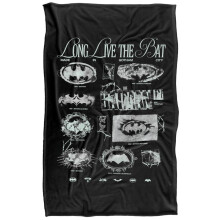 Batman Grunge Soft Touch Logo Blanket