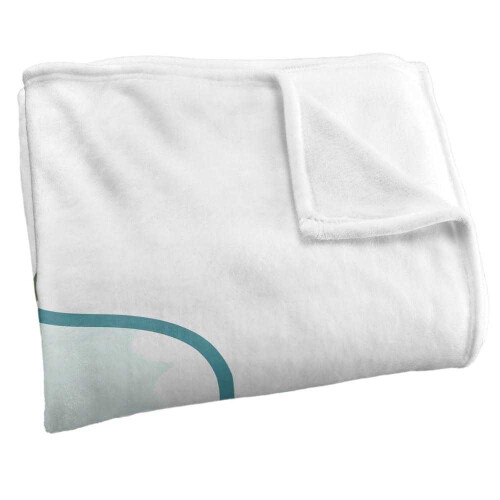 (152cm x 127cm, Multicoloured) The White Lotus Go Crazy Soft Touch Blanket 2