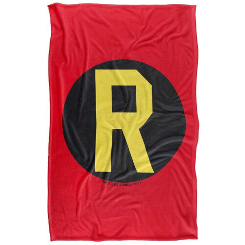 Batman (152cm x 127cm, Multicoloured) Batman Robin Logo Soft Touch Blanket