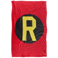 (147cm x 91cm, Multicoloured) Batman Robin Logo Soft Touch Blanket
