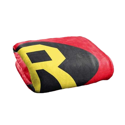 Batman (147cm x 91cm, Multicoloured) Batman Robin Logo Soft Touch Blanket 1