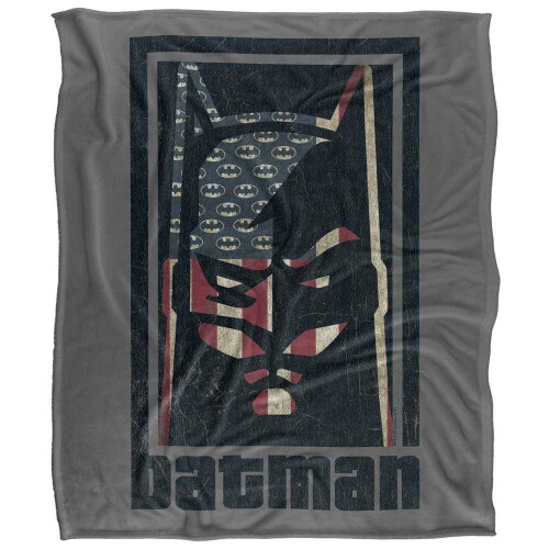 Batman (152cm x 127cm, Multicoloured) Batman Batmanamerican Blanket