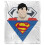 Superman (152cm x 127cm, Multicoloured) Superman Simple Supes Soft Touch Blanket 1