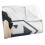 Superman (152cm x 127cm, Multicoloured) Superman Simple Supes Soft Touch Blanket 3