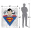 Superman (147cm x 91cm, Multicoloured) Superman Simple Supes Soft Touch Blanket 4