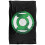 (147cm x 91cm, Multicoloured) Green Lantern Chrome Logo Soft Touch Blanket 1
