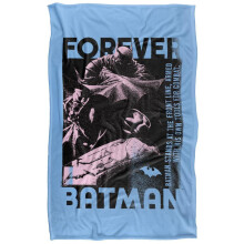 (147cm x 91cm, Multicoloured) Batman Forever Cover Soft Touch Blanket
