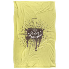 (152cm x 127cm, Yellow) Harry Potter The Leaky Cauldron Soft Touch Blanket