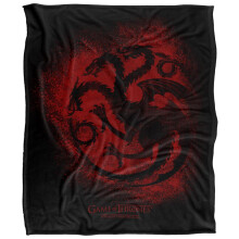Game Of Thrones Targaryen Outline Soft Touch Blanket