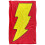 (152cm x 127cm, Red/Yellow) Shazam Logo Soft Touch Blanket 1
