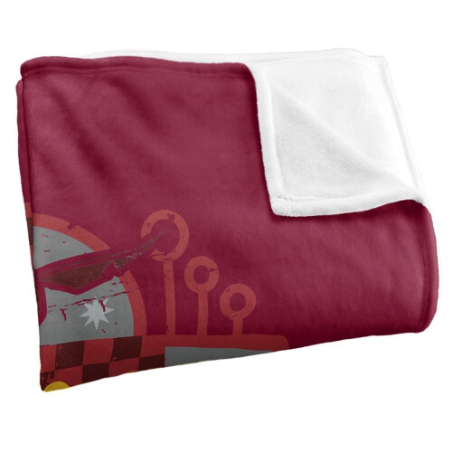 Harry Potter (152cm x 127cm, Red) Harry Potter Gryffindor Crest Soft Touch Blanket 2