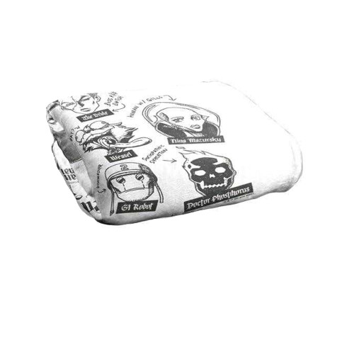 (147cm x 91cm, White) Creature Commandos You Wanted Monsters Soft Touch Blanket 1