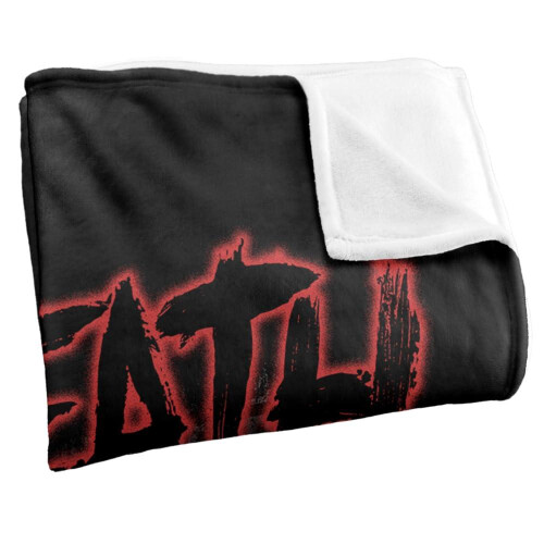 Harry Potter (152cm x 127cm, Black) Harry Potter Death Eater Face Soft Touch Blanket 2