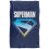 Superman (152cm x 127cm, Multicoloured) Superman 2025 Flight Soft Touch Logo Blanket 1