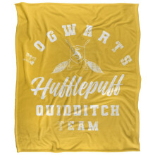 Harry Potter Quidditch Hufflepuff Soft Touch Blanket
