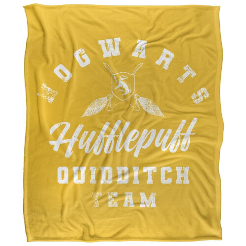Harry Potter Harry Potter Quidditch Hufflepuff Soft Touch Blanket