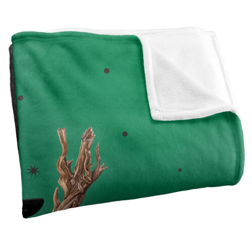 (142cm x 91cm, Green) Wicked Elphaba Broomstick Soft Touch Blanket 2