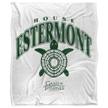 (152cm x 127cm, Multicoloured) Game Of Thrones House Estermont Varsity Soft Touch Blanket
