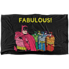 (147cm x 91cm, Multicoloured) Batman Fabulous! Blanket