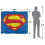 Superman (127cm x 152cm, Multicoloured) Superman 1952 Shield Polyester Soft Touch Blanket 4