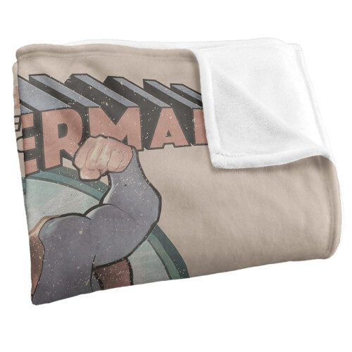 Superman (152cm x 127cm, Multicoloured) Superman The Daring Exploits Soft Touch Blanket 2