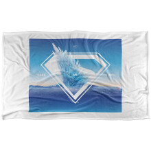 (152cm x 127cm, Multicoloured) Superman 2025 Fortress Of Solitude Take Me Home Blanket