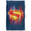 Superman (147cm x 91cm, Multicoloured) Superman 2025 Glow Logo Soft Touch Blanket 1