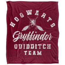 (1427cm x 91cm, Multicoloured) Harry Potter Gryffindor Quidditch Blanket