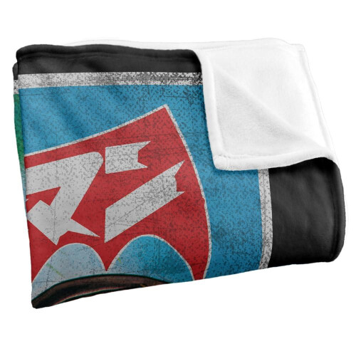 Batman (147cm x 91cm, Multicoloured) Batman Kanji Painted Soft Touch Blanket 2