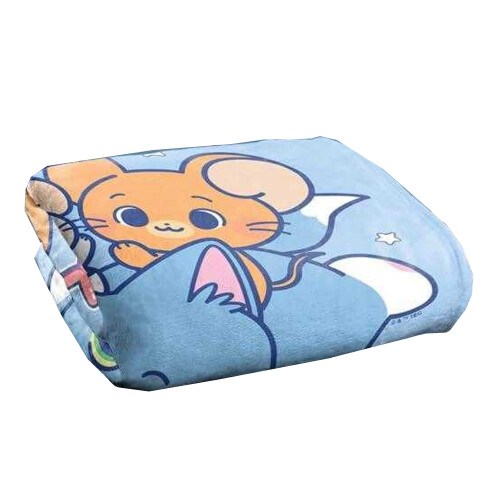 TOM AND JERRY (152cm x 127cm, Multicoloured) Tom And Jerry Gokko Kitty Ride Blanket 1