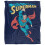Superman (152cm x 127cm, Multicoloured) Superman Superhero Soft Touch Blanket 1