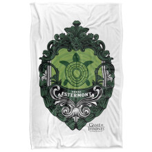 (152cm x 127cm, Multicoloured) Game Of Thrones House Estermont Sigil Soft Touch Blanket