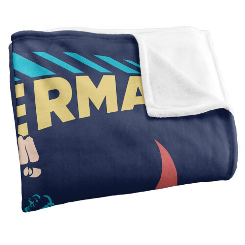 Superman (147cm x 91cm, Multicoloured) Superman Superhero Soft Touch Blanket 2