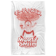 (147cm x 91cm, Multicoloured) Rick And Morty Morty Get Your Sh*t Together Character Art Blanket