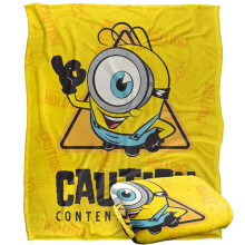 Minions James Caution Content Creator Blanket